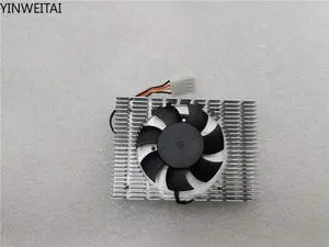 FOR Fan For LDM5010S DC5010MB1 AV-F5010MB YY5010H12B DC 12V 0.05A Diameter 47MM hole distance 26MM 4-wire mainboard cooling fan