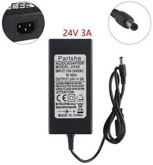 FOR 24V adapter for pf8d pf8t easyencoder label thermal printer power charger