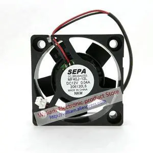 FOR MF40J-12L DC12V 0.04A 40x40x10MM 4CM 2Lines Computer Cooling Fan FOR MF40J-12L DC12V 0.04A 40x40x10MM 4CM 2Lines Computer Cooling Fan