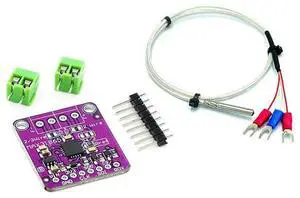 For MAX31865 PT100/PT1000 RTD-To-Digital Converter Board Temperature Thermocouple Sensor Amplifier Module 3.3V/5V