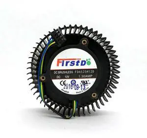 FOR For GTX1070 1070TI GTX1080 GTX1080TI Ggraphics Video Card Cooling Fan FD6525H12D DC12V 1.30AMP