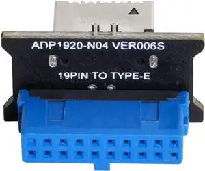 USB 3.0 20Pin Header Male to USB 3.1 Front Panel Header Cable Adapter for Motherboard USB Header Adapter