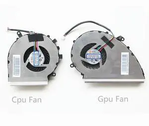FOR CPU GPU Cooling Fan For GE72VR GP72VR 6RF 7RF GP72MVR GL72VR PAAD06015SL N372 N389 DC 5V gl72m gf72vr ms-1799