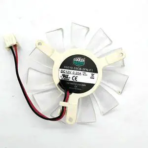 FOR A6010-33CB-2FN-F1 DF0601012SEMN DC12V 0.20A diameter 55MM pitch 42mm Graphics Video card cooling fan FOR A6010-33CB-2FN-F1 DF0601012SEMN DC12V 0.20A diameter 55MM pitch 42mm Graphics Video card cooling fan