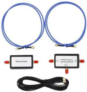 For 250MW Electro Antenna 10KHz to 30 MHz Portable Passive Loop Antenna with RG402+RG174 for HF VHF