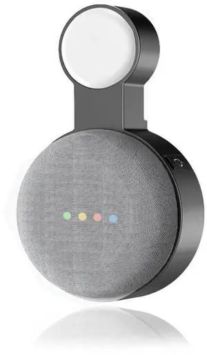 For 1Pcs Suitable for Audio for Mini Wall Bracket Second Generation Socket Hanging Hanger Bracket-Black