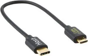 Short Micro USB to USB C Cable 0.65 FT CableCreation USB C to Micro USB OTG 480Mbps Type C to Micro USB Cable to USB C to USB Micro for MacBook Pro Air S21 S20 S10 Pixel 5/4/3/2 etc. 0.2M Black