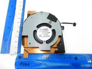 FOR Laptop Cooler CPU Fan For 0M5JXW 3541 3551 058FXF DC 5V Min 5.4CFM EG50060S1-C470-S9A AT2VX002SSL
