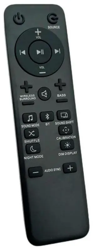 For Remote Control for 2.1 3.1 5.1 Channel 4K Ultra HD Sound System Wireless Home Theater Audio Remote Control