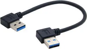 USB 3.0 A to A Cable Type A Male to Male Cable Cord USB 3.0 Cable Type A to Type A USB 3.0 Type A Male to USB 3.0 A Type Extension Cable