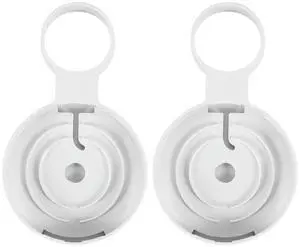 For 2Pcs Suitable for Audio for Mini Wall Bracket Second Generation Socket Hanging Hanger Bracket-White
