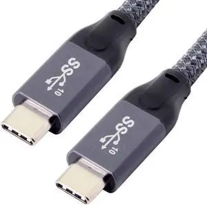 USB Type-C to USB C Male 3.1 Gen2 Adapter for Tablet & Phone & Laptop 4.92ft 10Gbps USB C Cable Data Video Cable Adapter