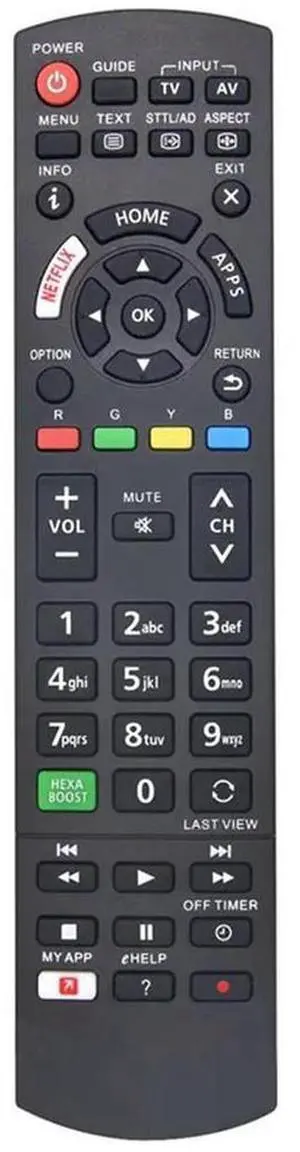 For U Remote Control for TV Remote Control for LCD LED 3D TV with My App Buttons