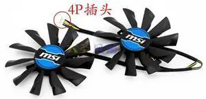FOR for GTX950/960/970 Graphics card cooling fan PLD10010S12HH DC12V 0.40A