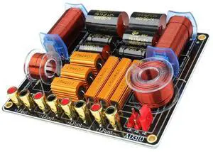 For Three-Way 450W Professional Speaker High Power Splitter 750Hz/5000Hz Stage Home Theater 3-Unit Audio Crossover Filter