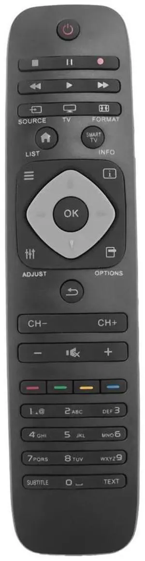 For Replacement for Remote Control, U Remote Control for 40PFL5007H/12 40PFL5007K/12 40PFL5007T/12