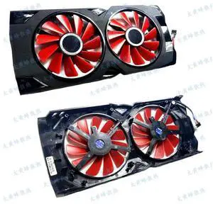 FOR for RX580 570 2048SP 4GB Video Card Cooling Fan Frame Shell
