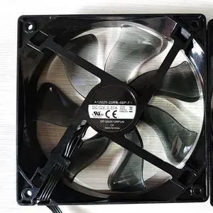 FOR A12025-20RB-4BP-F1 DC12V 0.37A 120*25MM 12cm Computer Cooling Fan