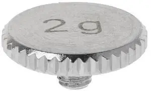 For Headshell 2G Shell Weight Turntable Metal Electric Instrument Parts for SL1200 SL1210 MK2 3 5 M5G Stylus DJ,Silver