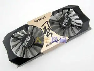 FOR for GTX660TI GTX670 Graphics card cooling fan PLA09215S12H DC12V 0.55A