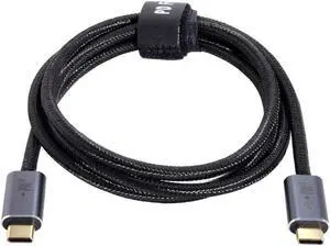 Type-C USB-C Male to USB-C Male USB 2.0 Version Data PD Cable Support E-Marker for Laptop & Phone 140W/100W 1.0M