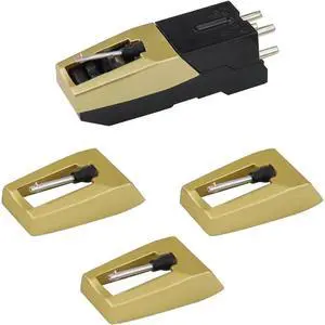 For Record Player Needle, Upgraded Record Player Cartridge with Diamond Stylus Replacement for Crosley,Victrola, ION, LP