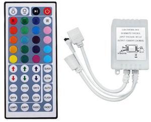 For DC12V RGB LED Controller+44 Keys Remote Control RGB Control Box IR Light Strip Controller for 2835 5050 RGB Light Strip