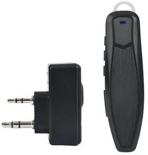 For Walkie Talkie Wireless PTT Headset Earpiece Hands-Free K Plug for Microphone Headset Adapter