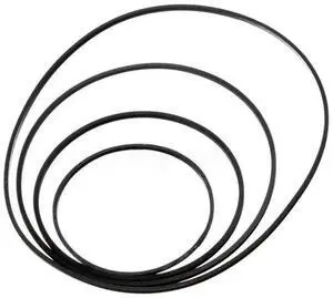 For 50PCS U Mix Cassette Tape hine Belts Assorted Common Flat Rubber Belt for Recorders CD DVD Drive