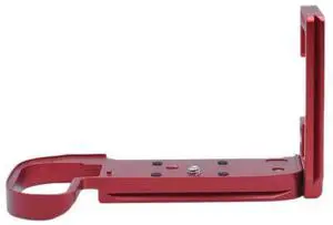 For Quick Release L Plate Bracket Holder Hand Grip for EOS R5 EOS R6 for Tr Ballhead,Red