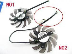 FOR PLD08010S12H Fan For GTX 560 460 Ti R7 260x R270X 560 Ti GTX 1050 TI 6930 7850 GTX 550 750 Ti HD7870