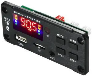 For Amplifier 25Wx2 12V Decoder Board Audio Module 5.0 Wireless Music Car Player with