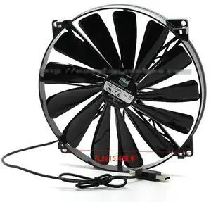 FOR A20020-07CA-2JN-F1 DF2002005SELN 5V 0.30A 20cm 200*200*20MM USB cooling fan