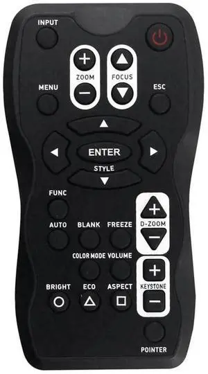 For Replace YT-100 Projector Remote Control for XJ-A130, XJ-A135, XJ-A140, XJ-A145, XJ-A150, XJ-A155, XJ-A230, XJ-A235