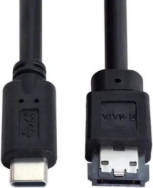 eSATA to USB C Cable USB Type C Male Host to eSATA eSATAp HDD Cable for Laptop PC