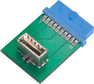USB 3.0 20 Pin Male to USB 3.1 Type-E Female Adapter for Motherboard USB 3.0 Front Panel to USB Type-E Adapter