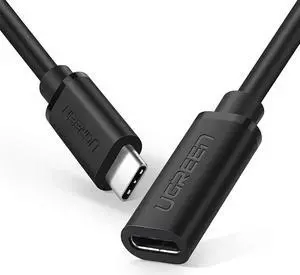 USB Type C Extension Cable - Extender 3FT Male to Female USB 3.2(10Gbps) Fast Charging Thunderbolt 3 Compatible with MacBook Pro iPad Pro Dell XPS Surface Nintendo Switch DJI Mavic Dongle Hub
