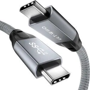 USB C to USB C 3.2 Cable 3.3FT, 100W & 20Gbps USB 3.2 Gen 2X2 Cable, 4K@60Hz Video Cord with E-Marker for Thunderbolt 3/4, Oculus Quest, iMac, MacBook, Dell XPS, iPad Pro, Galaxy S21, Switch etc