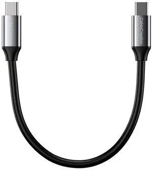 Short USB4 Cable 0.5FT, Thunderbolt 4 Cable 40Gbps, 240W, 8K@60Hz, Compatible with Thunderbolt 3, Thunderbolt 4 and USB-C