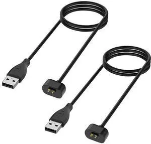 Charger for Amazfit Band 7, Replacement USB Magnetic Charging Cable Cord Accessories for Amazfit Band 7 Fitness Tracker [2Pack - 3.3ft/1m]