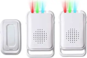 Motion Sensor Detector Door Chime for Business Store Entry Alert, Welcome Buzzer Monitor Doorbell Alarm for Home Retail Store, Sleepwalker Elderly Toddler Safety Monitor, Caregiver Reminder