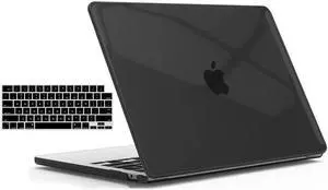 For MacBook Air 13 inch Case 2025 2024 2023 2022 M4 A3240 M3 A3113 M2 A2681, Protective Plastic Hard Shell Case & Keyboard Cover