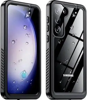 for Samsung Galaxy S23 Case Waterproof Built-in Lens & Screen Protector[ Shockproof][12 FT Military Drop Proof][Du Standproof][IP68 Underwater] Cover