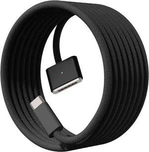140W USB-C to Magnetic 3 Cable (2 m/6.6 ft), USB C Fast Charging Cable Compatible with MacBook Air (15''/13'' M3 2024, M2 2023/2022),MacBook Pro (16"/14" M2 Pro & Max 2023, M1 Pro & Max 2021)