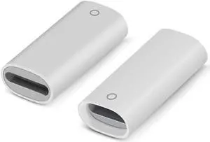 2 Pack Adapter Compatible with Apple Pencil Adapter Female to Female Charging Adapters Lightning Cable Adapter for iPad Pro Apple Pencil