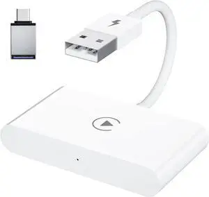 Wireless CarPlay Adapter for iPhone, Upgrade Apple CarPlay Dongle for Car's Original Wired CarPlay, Convert Factory Wired to Wireless CarPlay, for Cars from 2015 & iPhone iOS 10+