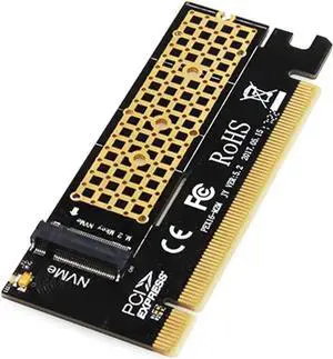 Swift MX16 M.2 NVMe SSD NGFF to PCIE 3.0 X16 Adapter M Key Interface Ccard Suppor PCI Express x16 2280 Size m.2 Full Speed (MX16)