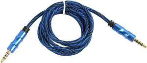 1Pcs Y Splitter 1 Female to 2 Male 3.5mm Mic Stereo Audio Adapter Audio Cable For PC