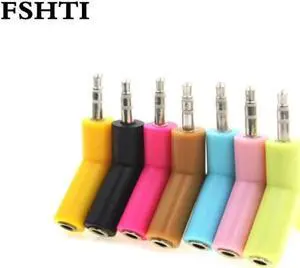 1Pcs 3.5mm Headphone Male To Dual Female Audio Cables Headphone Splitter Adapter Plug Stereo Earphone Splitters