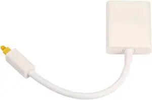 1Pcs Digital Optical Fiber Audio Cable 1 Male to 2 Female Splitter Adapter For CD DVD Player Black White